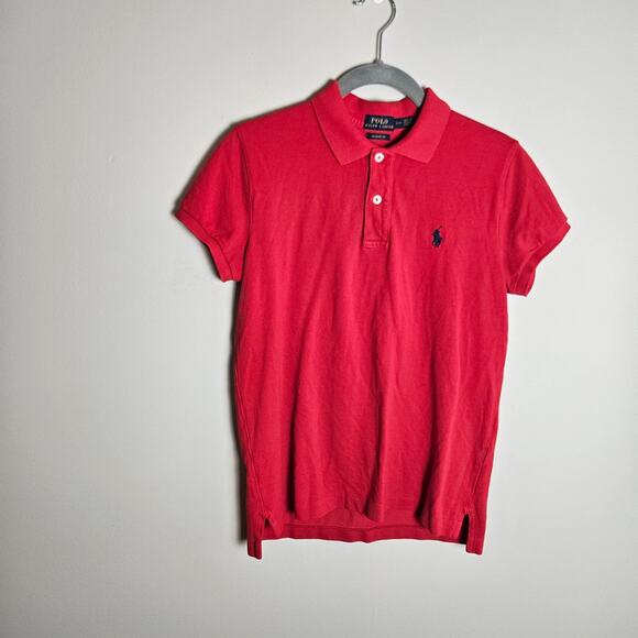 Polo by Ralph Lauren Red Short Sleeve Classic Fit Polo Sz Small - Picture 2 of 10